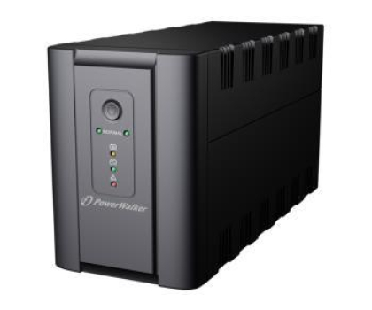 UPS (zasilacz awaryjny) Power Walker LINE-INTERACTIVE (1000VA/600W, 2xSchuko/IEC, AVR)